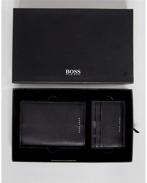 hugo boss passport wallet